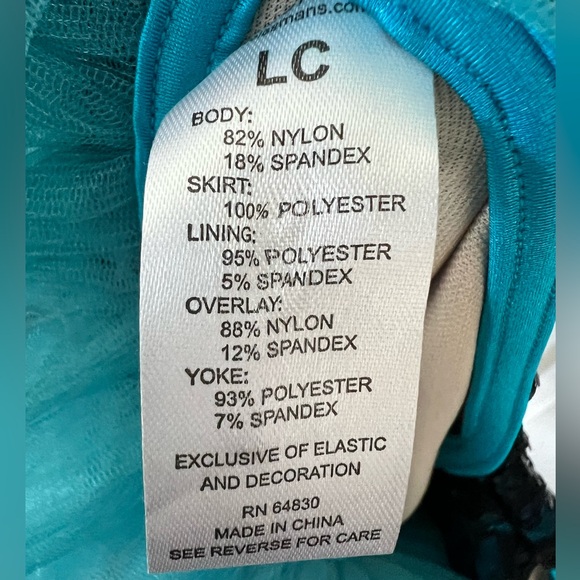 Weissman Dance Costume Brave SL13188  Child Large LC - Picture 5 of 6